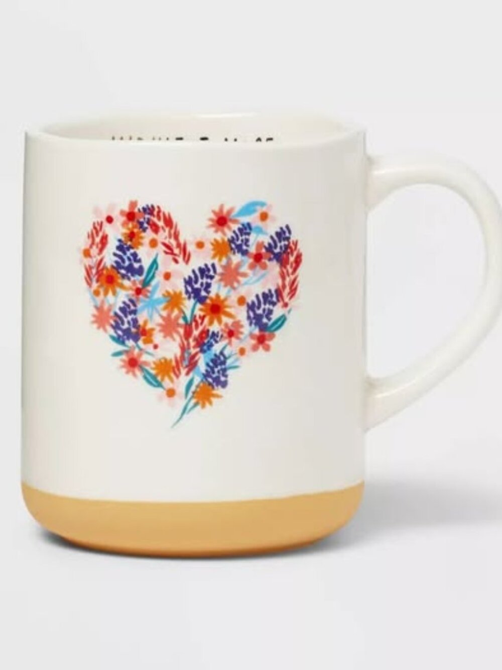 Brand New 16oz Stoneware Midwest Nice Mug White - Opalhouse.